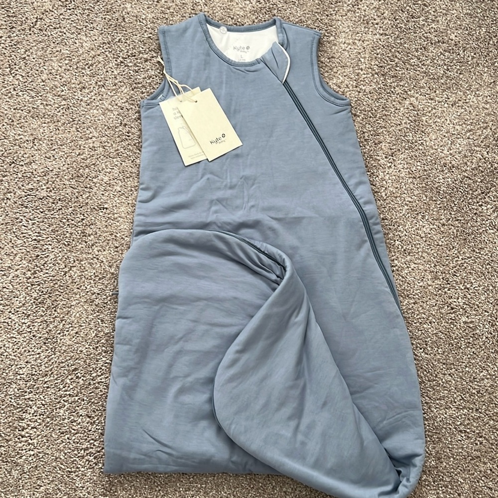 Kyte Baby Sleep Sack Slate Blue Size Large 1.0 Tog Brand New